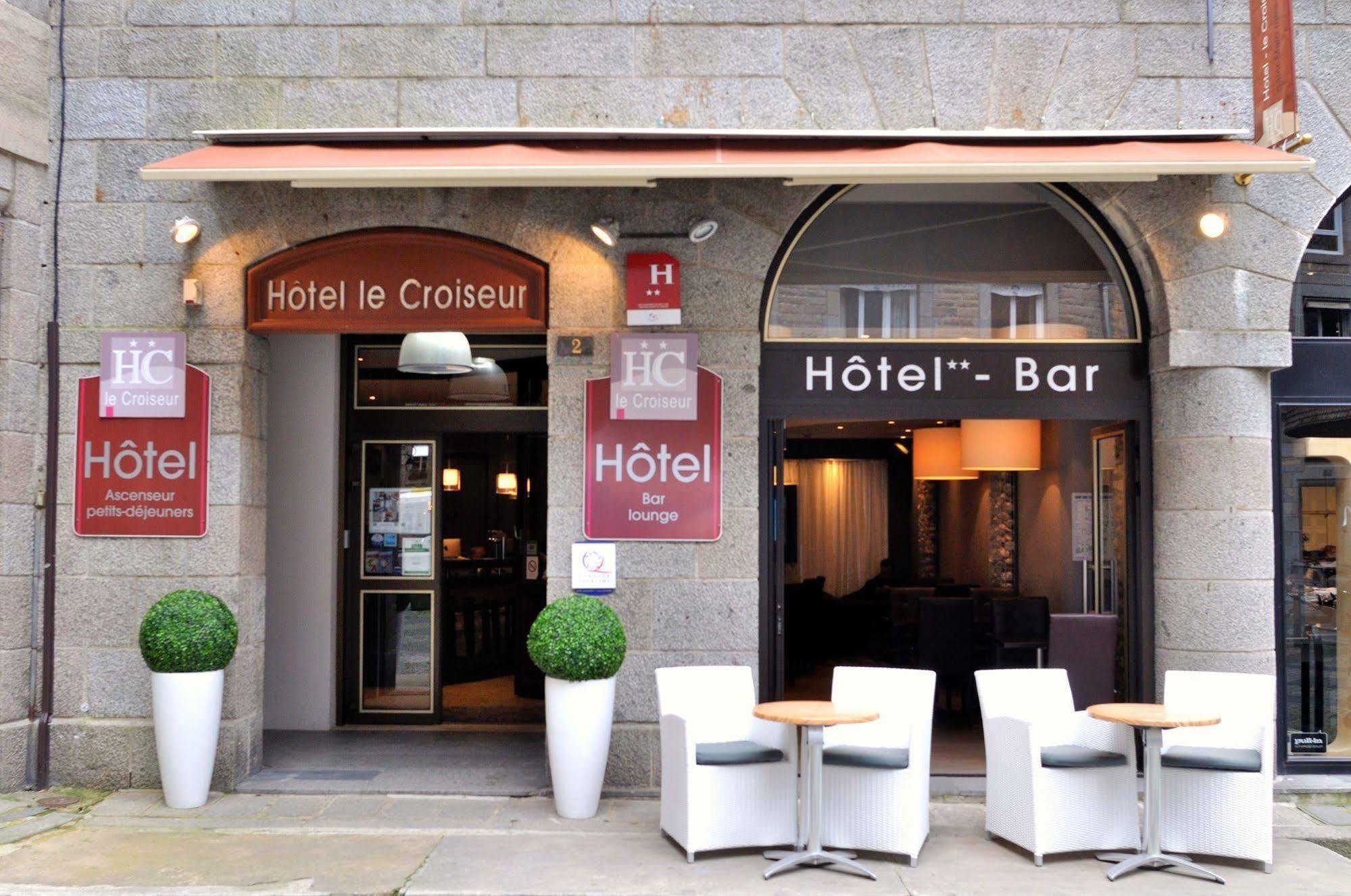 Hotel Le Croiseur Intra Muros 圣马洛 外观 照片